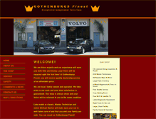 Tablet Screenshot of gothenburgsfinest.com